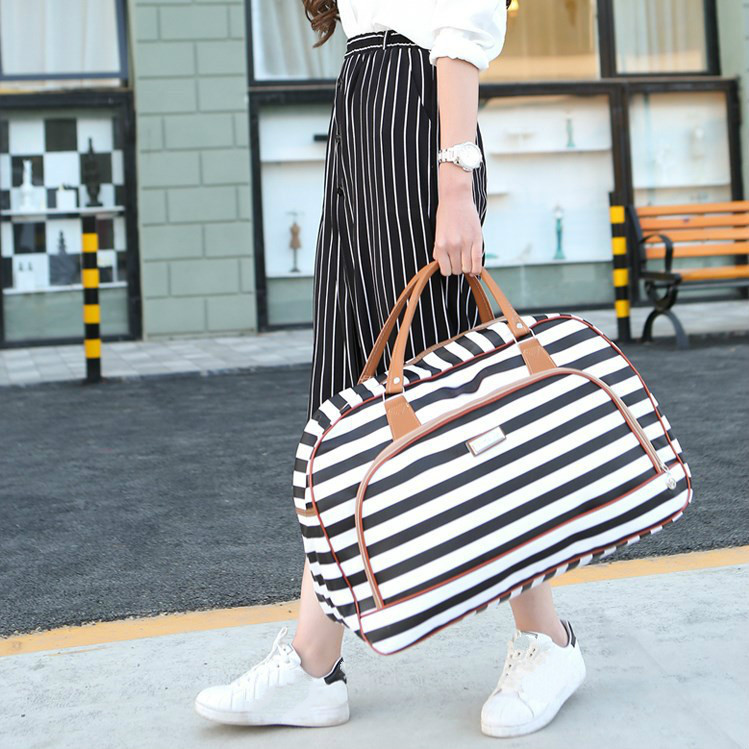 Karštas išpardavimas PU odinis moteriškas kelioninis krepšys vyrams Didelės talpos vandeniui atsparus kelioninis krepšio dizainas su užtrauktuku daugiafunkcis bagažo krepšys