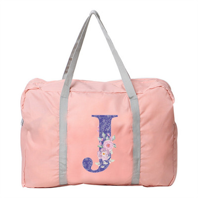 Putna torba Ručna torba Ženska kampiranje na otvorenom Torbe za pohranu prtljage Pribor Torbe Ljubičasti cvjetni print Sklopivi organizator velikog kapaciteta