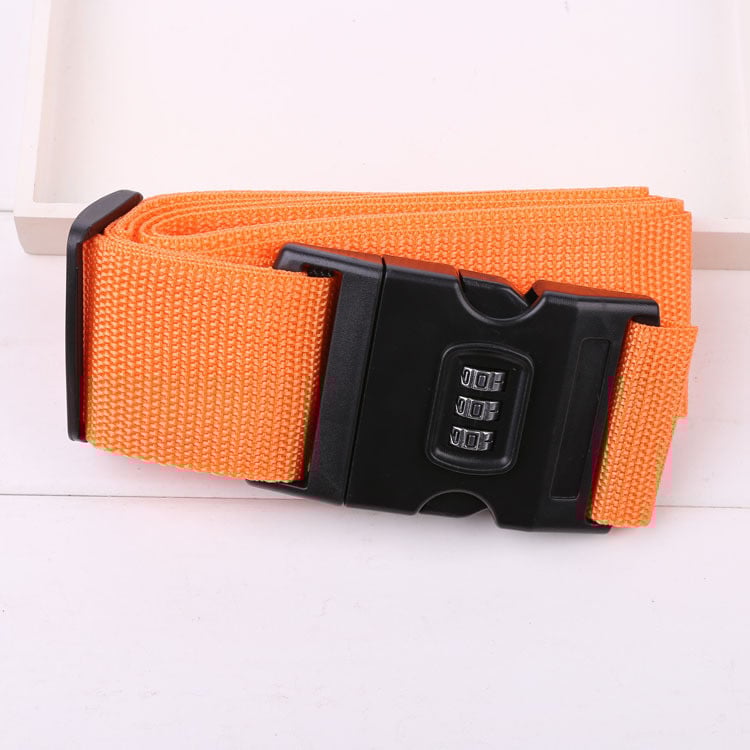 Visokokvalitetna 2M Rainbow lozinka brava Torba za pakiranje prtljage s remenom za prtljagu 3 znamenke kopča za zaključavanje lozinke Remen za prtljagu