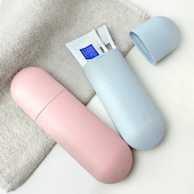 Large Toothbrush Tube Cover Case Cap Fashion Plastic Suitcase Holder Baggage Boarding Portable organizer Travel Accessories