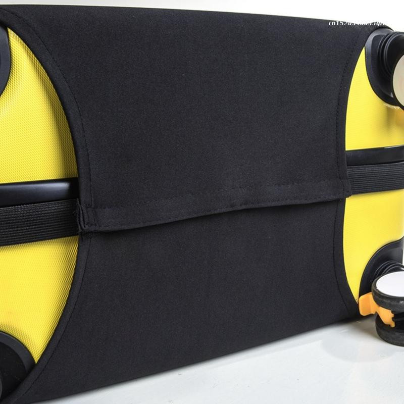 1 x Bagažo apsaugos nuo dulkių dangtelis „Spandex“ kelioninis bagažo dangtis, lagaminas, apsauginis krepšio dėklas, tinkantis 20–32 colių bagažo numetimui