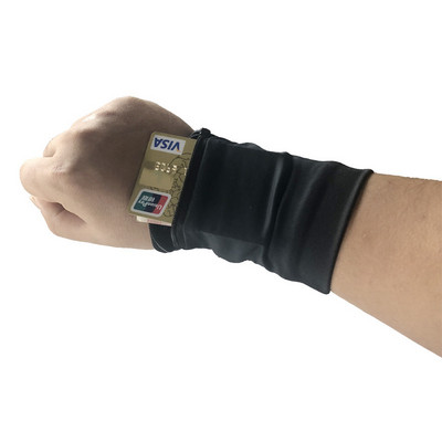 Travel Wrist Wallet Pouch Portable Pocket Key Zipper Sport Wrist Belt Bag Running Multifunctional Storage Bag Case