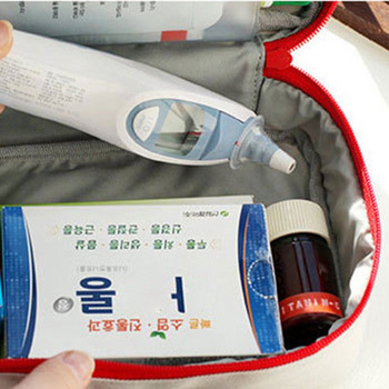 Преносим среден празен органайзер за пакети Многослойна торбичка за комплект за първа помощ Чанта за първа помощ Survival Medicine Travel Rescue Bag