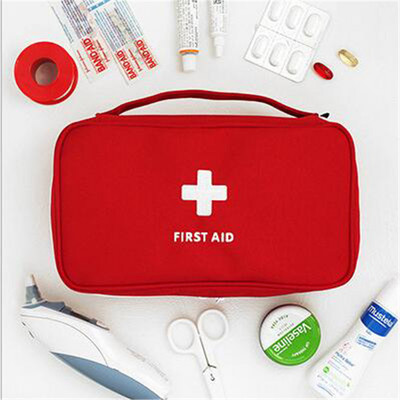 Nešiojamas vidutinės tuščios pakuotės organizatorius kelių sluoksnių pirmosios pagalbos rinkinio maišelis Pirmosios pagalbos krepšys išgyvenimo medicinos kelionės gelbėjimo krepšys