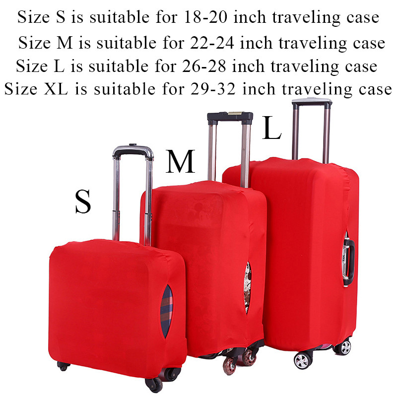 Navlake za prtljagu Zaštitnik Putna prtljaga Kofer Zaštitna navlaka Rastezljive navlake za prašinu za putne dodatke Potrepštine za prtljagu