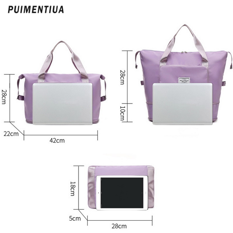 Žene Muškarci Sportska torba za teretanu Putna torba Duffle Bag Velika ručna torba Višenamjenska torba za plivanje Na rame Messenger Vikend torba za fitness trening