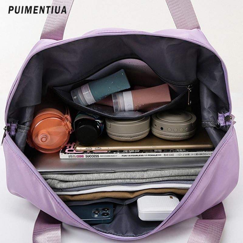 Žene Muškarci Sportska torba za teretanu Putna torba Duffle Bag Velika ručna torba Višenamjenska torba za plivanje Na rame Messenger Vikend torba za fitness trening