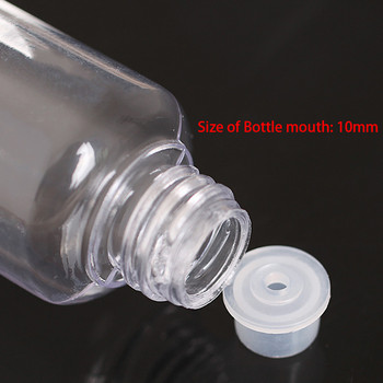 7 бр./компл. Пътуващ мини грим Козметичен крем за лице Гърне бутилки Пластмасови прозрачни празни контейнери за грим Бутилка Аксесоари за пътуване