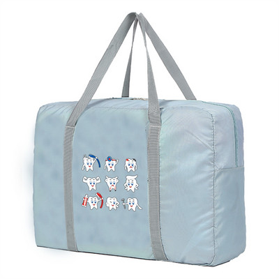 Putna torba velikog kapaciteta Unisex Organizatori Sklopiva prtljaga Ručne torbe Skladištenje odjeće Duffle Torbe za nošenje Teeth Series