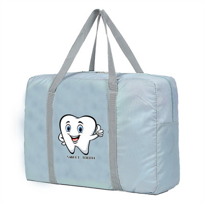 Putna torba velikog kapaciteta Unisex Organizatori Sklopiva prtljaga Ručne torbe Skladištenje odjeće Duffle Torbe za nošenje Teeth Series