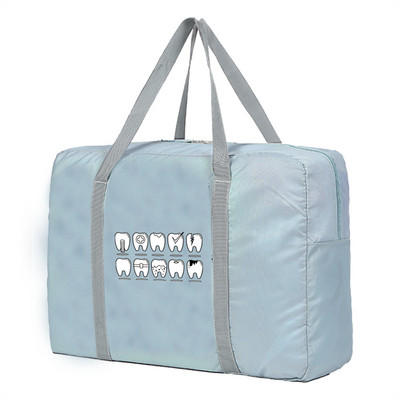 Putna torba velikog kapaciteta Unisex Organizatori Sklopiva prtljaga Ručne torbe Skladištenje odjeće Duffle Torbe za nošenje Teeth Series