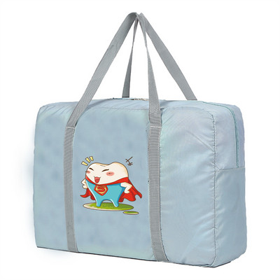 Putna torba velikog kapaciteta Unisex Organizatori Sklopiva prtljaga Ručne torbe Skladištenje odjeće Duffle Torbe za nošenje Teeth Series
