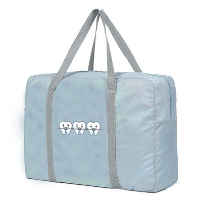 Putna torba velikog kapaciteta Unisex Organizatori Sklopiva prtljaga Ručne torbe Skladištenje odjeće Duffle Torbe za nošenje Teeth Series