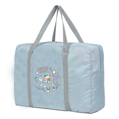 Putna torba velikog kapaciteta Unisex Organizatori Sklopiva prtljaga Ručne torbe Skladištenje odjeće Duffle Torbe za nošenje Teeth Series