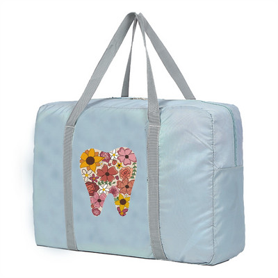 Putna torba velikog kapaciteta Unisex Organizatori Sklopiva prtljaga Ručne torbe Skladištenje odjeće Duffle Torbe za nošenje Teeth Series