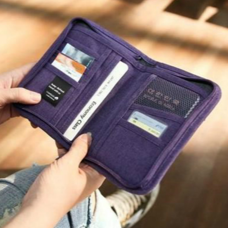 Putna višenamjenska torba za putovnicu Dokument Kreditna kartica Navlaka za putovnicu Novčanici Dodaci za putovanja Držač kartice Torbica za bankovnu karticu