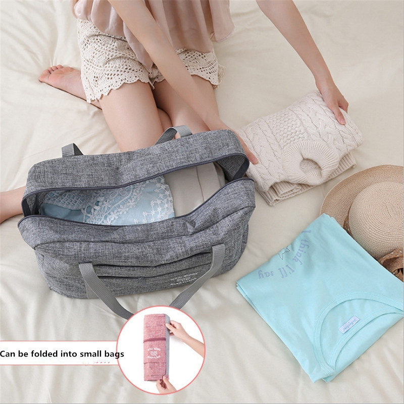 Vodootporne Oxford putne torbe Žene Muškarci Visokokvalitetni Duffle Organizator Prtljaga Sklopivo pakiranje za pohranu Cubes Ručne torbe za vikend