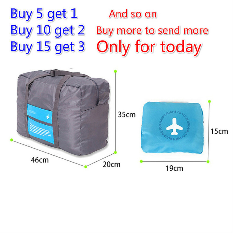 Vodootporna putna torba za odijelo Najlonska ženska torba velikog kapaciteta Sklopive putne torbe Ručna prtljaga Pakiranje Kocke Organizator Set