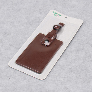 1Pcs PU kožni kovčeg Oznake za prtljagu Naljepnica Torba Privjesak Ručna torbica Prijenosni dodaci za putovanja Ime ID Adresa Oznake visoke kvalitete