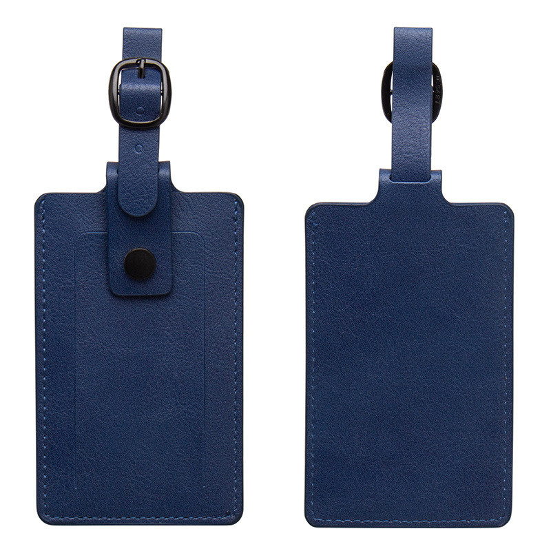 1Pcs PU kožni kovčeg Oznake za prtljagu Naljepnica Torba Privjesak Ručna torbica Prijenosni dodaci za putovanja Ime ID Adresa Oznake visoke kvalitete