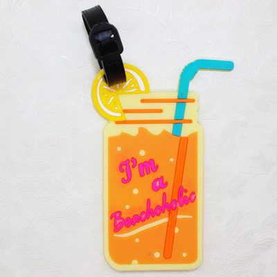 Pribor za putovanja Oznaka za prtljagu Kreativni PVC kovčeg ID Adresa Držač Oznake za ukrcaj prtljage Prijenosna naljepnica