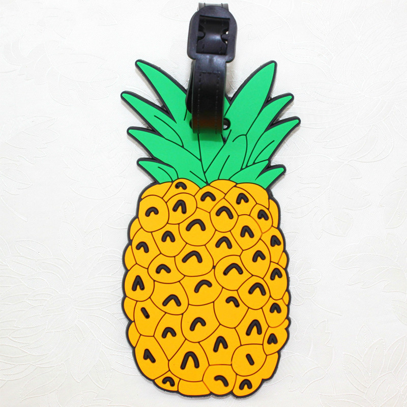 Pribor za putovanja Oznaka za prtljagu Kreativni PVC kovčeg ID Adresa Držač Oznake za ukrcaj prtljage Prijenosna naljepnica