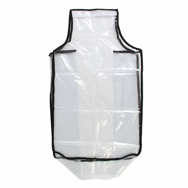 1PC Prozirni PVC štitnik za putnu prtljagu Elastičan Debeo Izdržljiv otporan na prašinu Nevidljivi patentni zatvarač Torbica za kovčeg Navlaka za kolica Dodaci