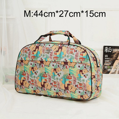 Ženske putne torbe velikog kapaciteta Muška prtljaga Putne sportske torbe Najlonska vodootporna dnevna torba za putovanja Ženska ručna torba s printom cvijeća