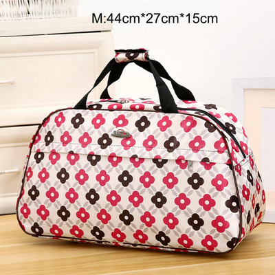 Ženske putne torbe velikog kapaciteta Muška prtljaga Putne sportske torbe Najlonska vodootporna dnevna torba za putovanja Ženska ručna torba s printom cvijeća