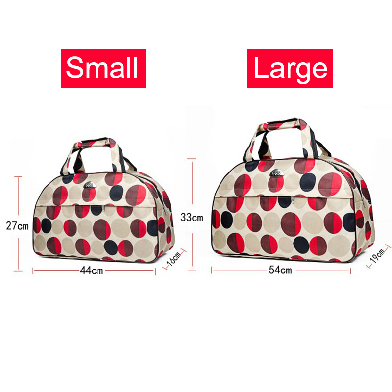 Ženske putne torbe velikog kapaciteta Muška prtljaga Putne sportske torbe Najlonska vodootporna dnevna torba za putovanja Ženska ručna torba s printom cvijeća