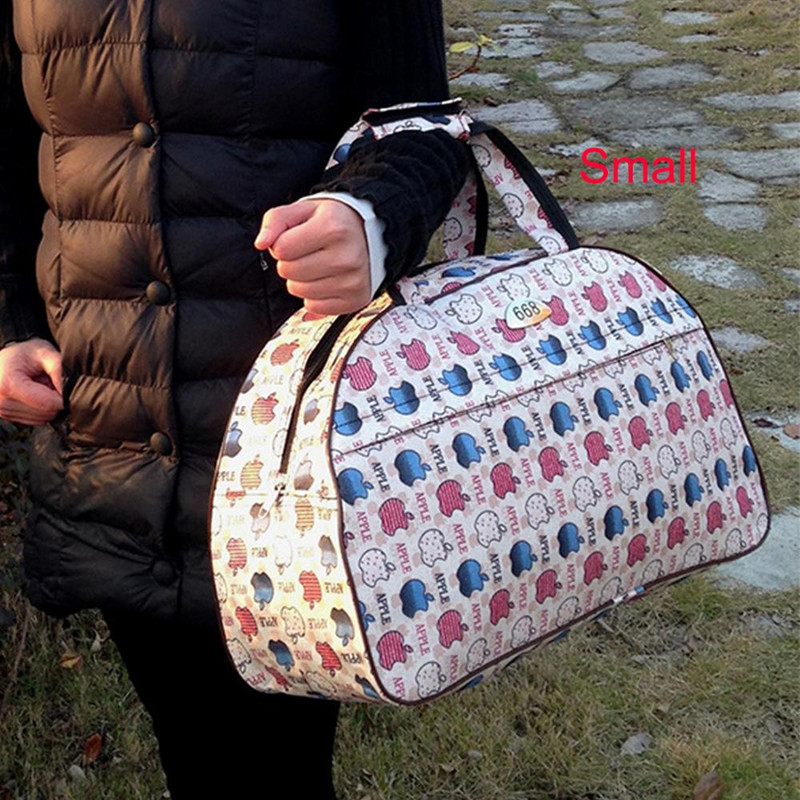Ženske putne torbe velikog kapaciteta Muška prtljaga Putne sportske torbe Najlonska vodootporna dnevna torba za putovanja Ženska ručna torba s printom cvijeća
