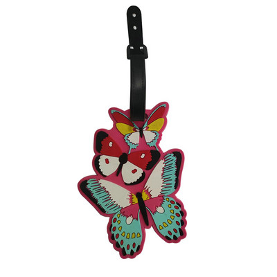 Oznaka za putnu prtljagu Silikonski crtani film Slatko voće Hrana Životinjski stil Oznake za kovčeg Ime Držač adrese Oznake za ukrcaj na prtljagu Oznaka