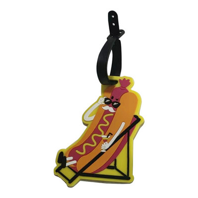 Oznaka za putnu prtljagu Silikonski crtani film Slatko voće Hrana Životinjski stil Oznake za kovčeg Ime Držač adrese Oznake za ukrcaj na prtljagu Oznaka