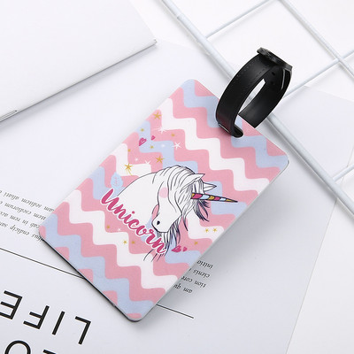 Oznaka za putnu prtljagu Silikonski crtani film Slatko voće Hrana Životinjski stil Oznake za kovčeg Ime Držač adrese Oznake za ukrcaj na prtljagu Oznaka