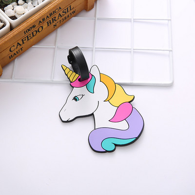 Oznaka za putnu prtljagu Silikonski crtani film Slatko voće Hrana Životinjski stil Oznake za kovčeg Ime Držač adrese Oznake za ukrcaj na prtljagu Oznaka