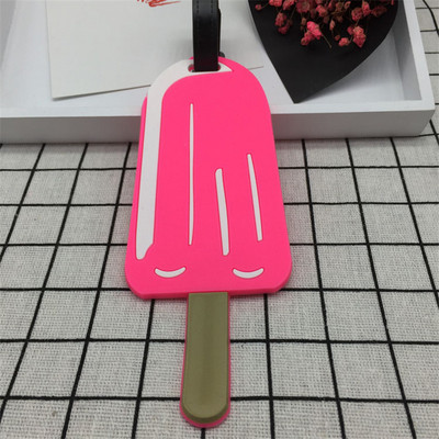 Oznaka za putnu prtljagu Silikonski crtani film Slatko voće Hrana Životinjski stil Oznake za kovčeg Ime Držač adrese Oznake za ukrcaj na prtljagu Oznaka