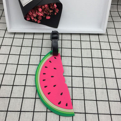 Voće Kofer Oznaka za prtljagu Ananas ID Adresa Držač lubenice Oznaka za prtljagu Jagoda Banana Silikagel Putni pribor