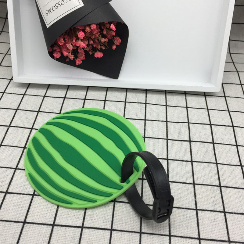 Voće Kofer Oznaka za prtljagu Ananas ID Adresa Držač lubenice Oznaka za prtljagu Jagoda Banana Silikagel Putni pribor