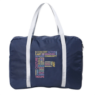 Putna torba Unisex Sklopiva vreća za prtljagu Organizatori Pakiranje velikog kapaciteta Prijenosna torba za prtljagu s ispisanim imenom od 26 slova