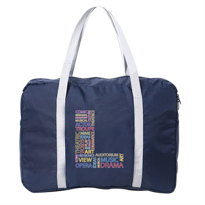 Putna torba Unisex Sklopiva vreća za prtljagu Organizatori Pakiranje velikog kapaciteta Prijenosna torba za prtljagu s ispisanim imenom od 26 slova