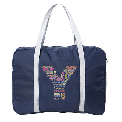 Putna torba Unisex Sklopiva vreća za prtljagu Organizatori Pakiranje velikog kapaciteta Prijenosna torba za prtljagu s ispisanim imenom od 26 slova