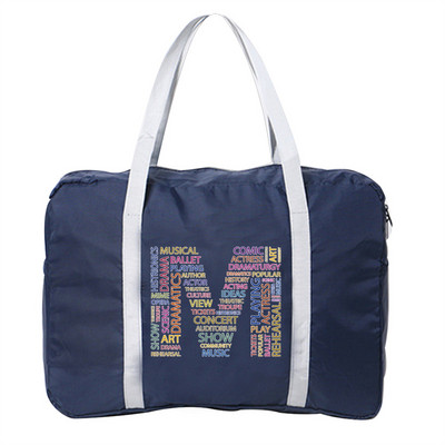 Putna torba Unisex Sklopiva vreća za prtljagu Organizatori Pakiranje velikog kapaciteta Prijenosna torba za prtljagu s ispisanim imenom od 26 slova