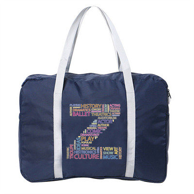 Putna torba Unisex Sklopiva vreća za prtljagu Organizatori Pakiranje velikog kapaciteta Prijenosna torba za prtljagu s ispisanim imenom od 26 slova