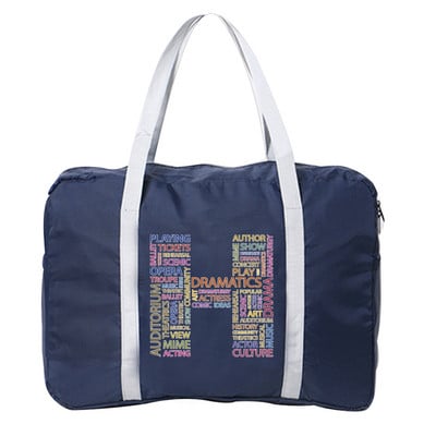 Putna torba Unisex Sklopiva vreća za prtljagu Organizatori Pakiranje velikog kapaciteta Prijenosna torba za prtljagu s ispisanim imenom od 26 slova