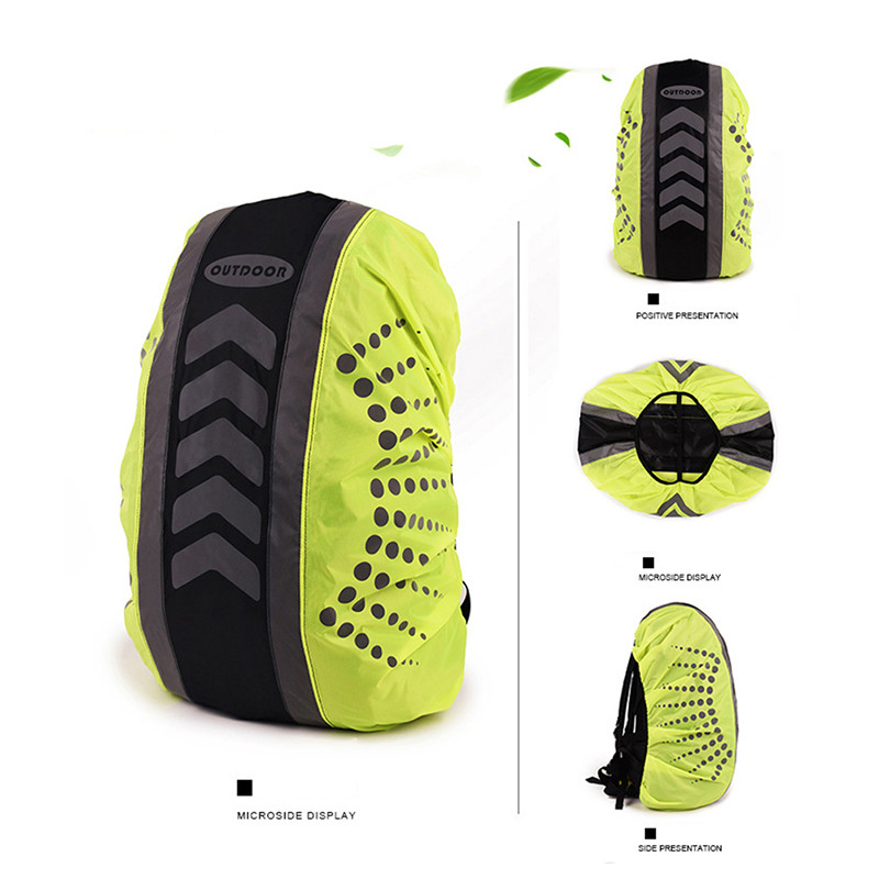 Vodootporan, otporan na prašinu, navlaka za kišu, ruksak, sigurnija reflektirajuća navlaka za sportsku torbu, vanjska putovanja, planinarenje, penjanje, ruksak, navlaka otporna na kišu