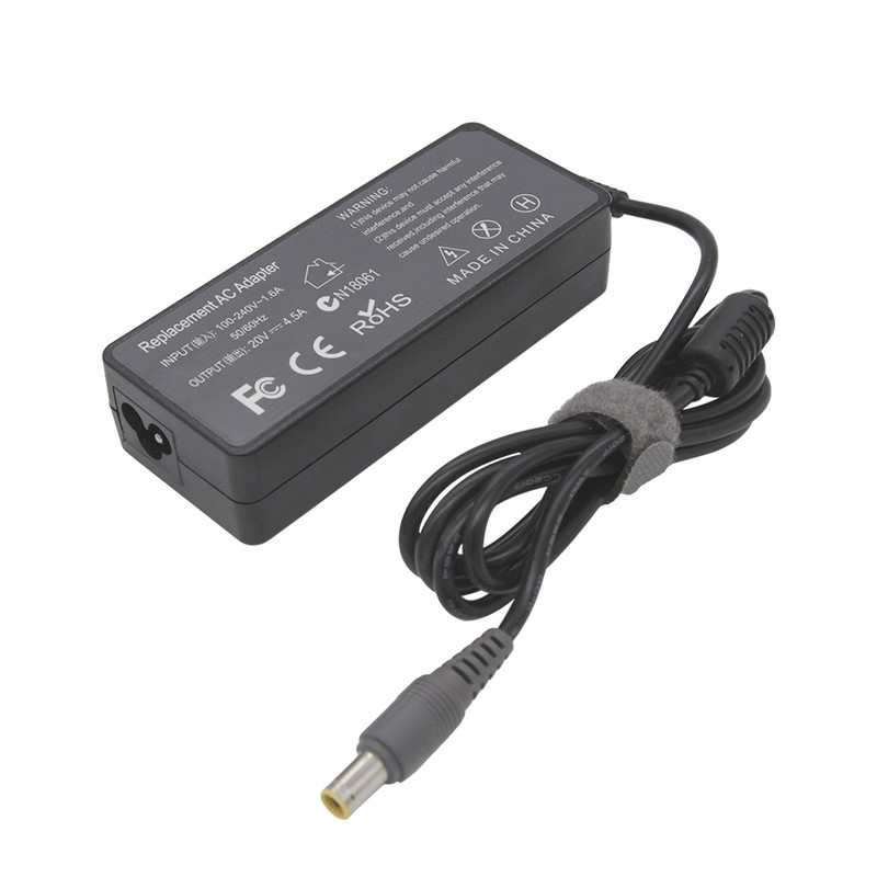20V 4.5A 90W 7.9*5.5mm 8 pinski AC adapter za prijenosna računala za Lenovo T6 R6 Z6 X6 X200 X300 3000 C100 T60 E125 E430 E530 E4 punjač za prijenosna računala