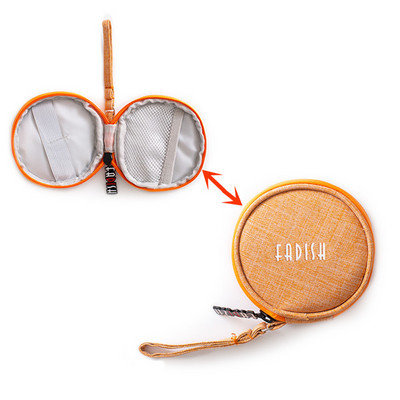 Mini Utazási Kiegészítő Digitális táska USB adatkábel fülhallgató vezetékes érmetáska pénztárca Fülbevaló gyűrű nyaklánc kozmetika Szervező tok