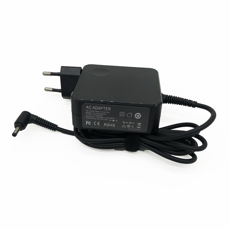 20V 3.25A 65W 4.0*1.7mm Lenovo nešiojamojo kompiuterio įkroviklio adapteriui IdeaPad 310 110 100s 100-15 B50-10 YOGA 710 510-14ISK