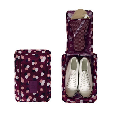 Nova prijenosna vodootporna torba za cipele Putna torbica za pohranu Džep za pakiranje Kocke Ručka Najlonski patentni zatvarač Organizator Torba za cipele z30-1