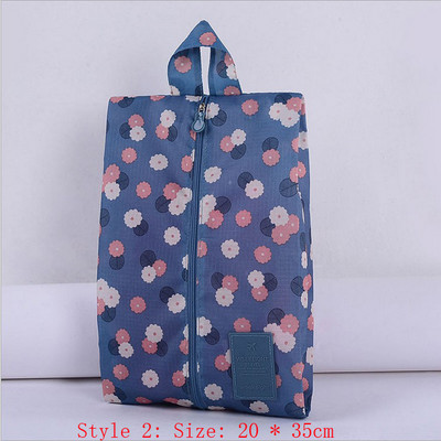 Nova prijenosna vodootporna torba za cipele Putna torbica za pohranu Džep za pakiranje Kocke Ručka Najlonski patentni zatvarač Organizator Torba za cipele z30-1